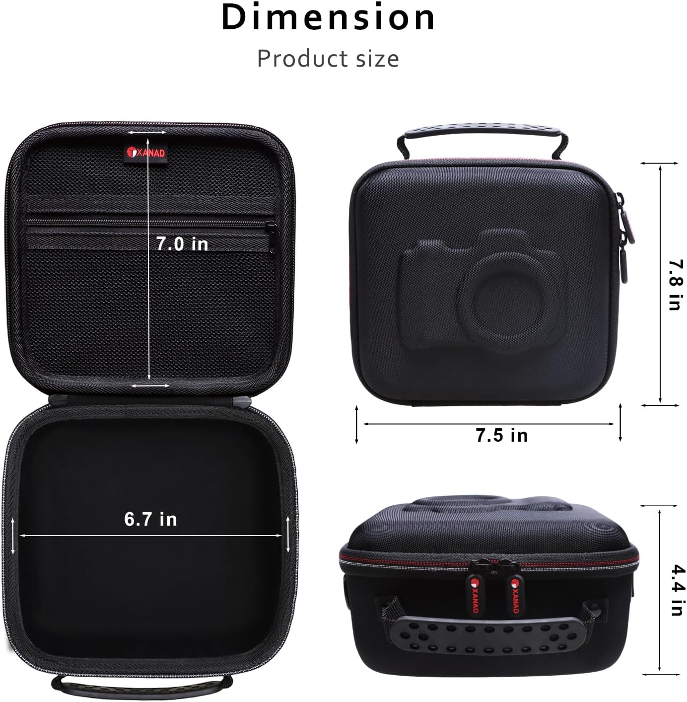 XANAD Hard Camera Case Bag Com - Canon Camera Eos R8 review and price
